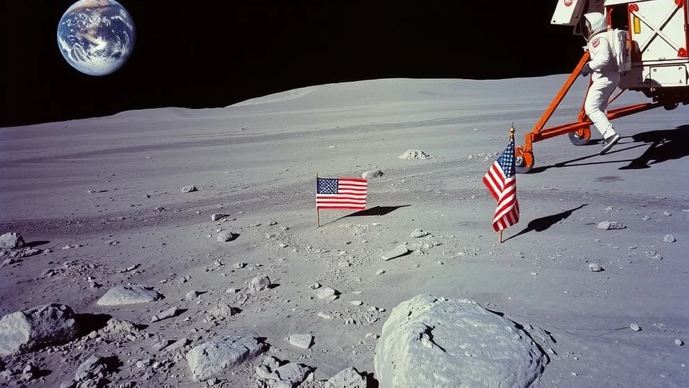 Andra mannen på månen var Buzz Aldrin