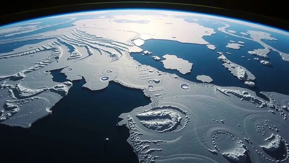 Så ser Antarktis ut från rymden