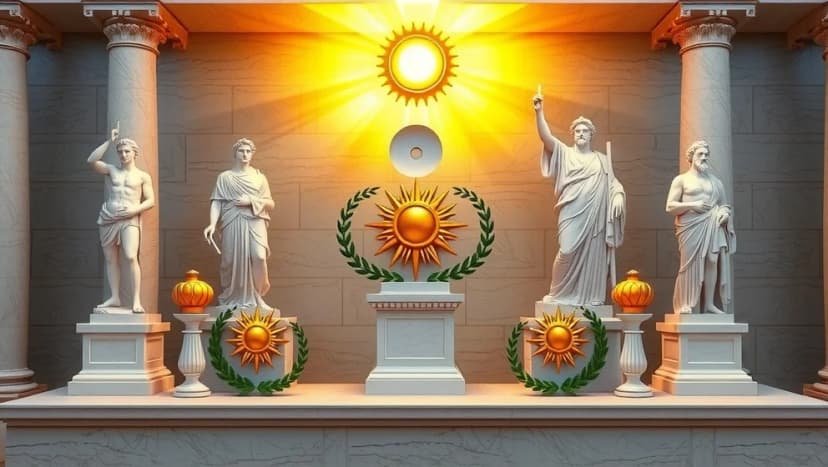 Apollo den grekiska guden av solen