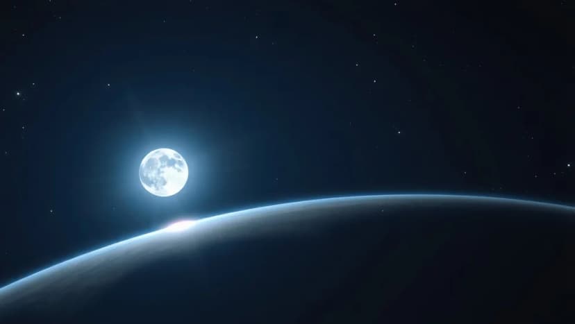 Hur långt är avstånd till månen