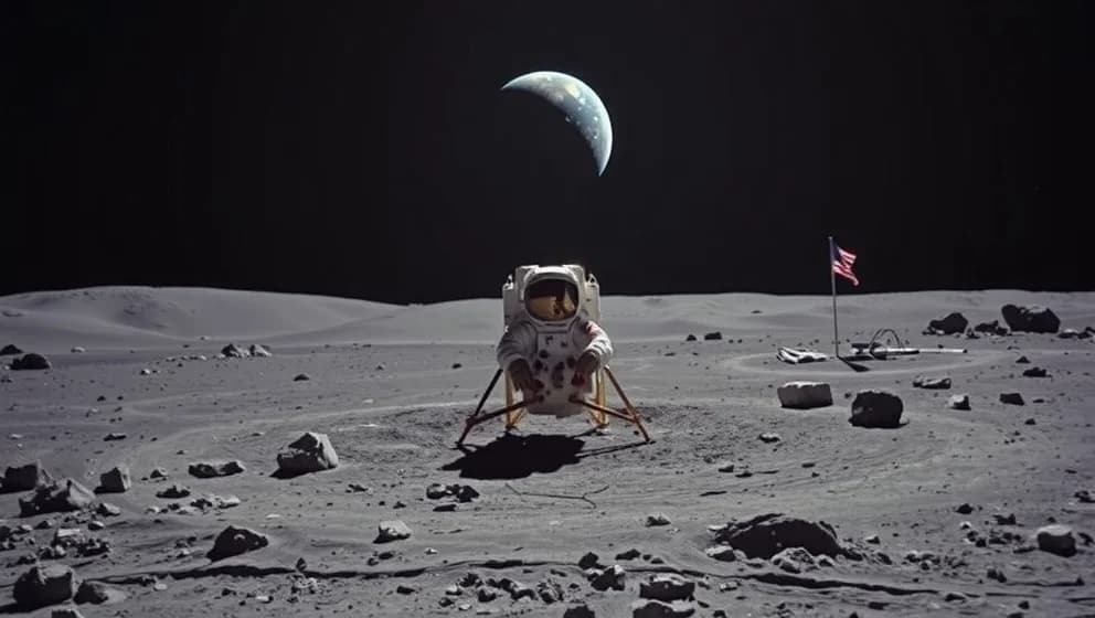 Eagle på månen Vad hände egentligen