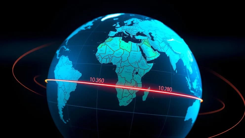 Hur långt är ett varv runt jorden i km
