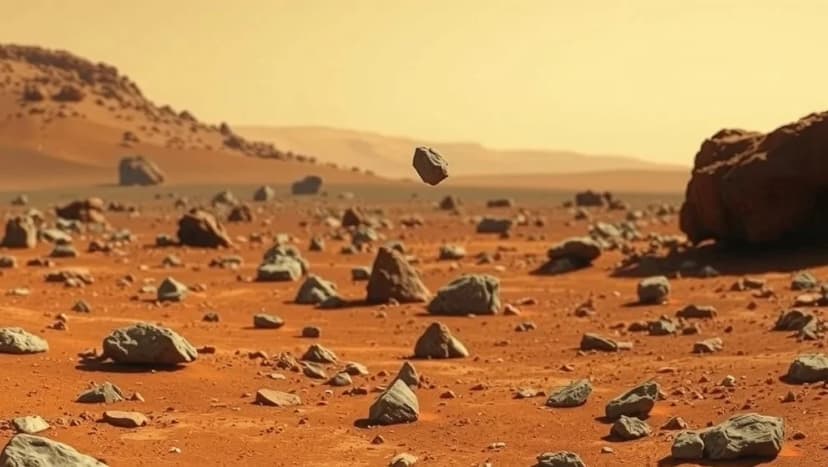 Hur stark är gravitation på Mars