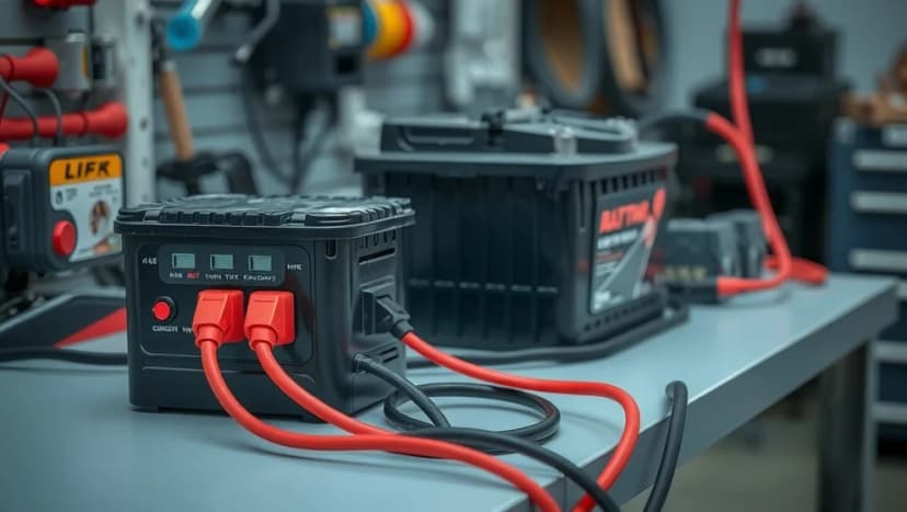 Hur fungerar en batteriladdare