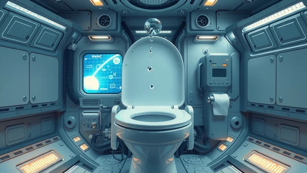 Hur går man på toa i rymden