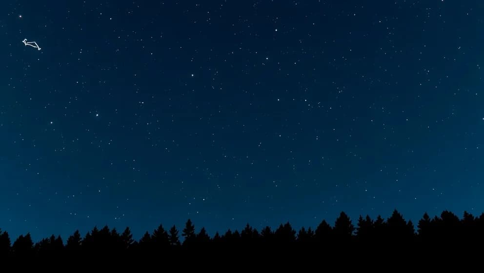 Hur hittar man Polstjärnan på himlen