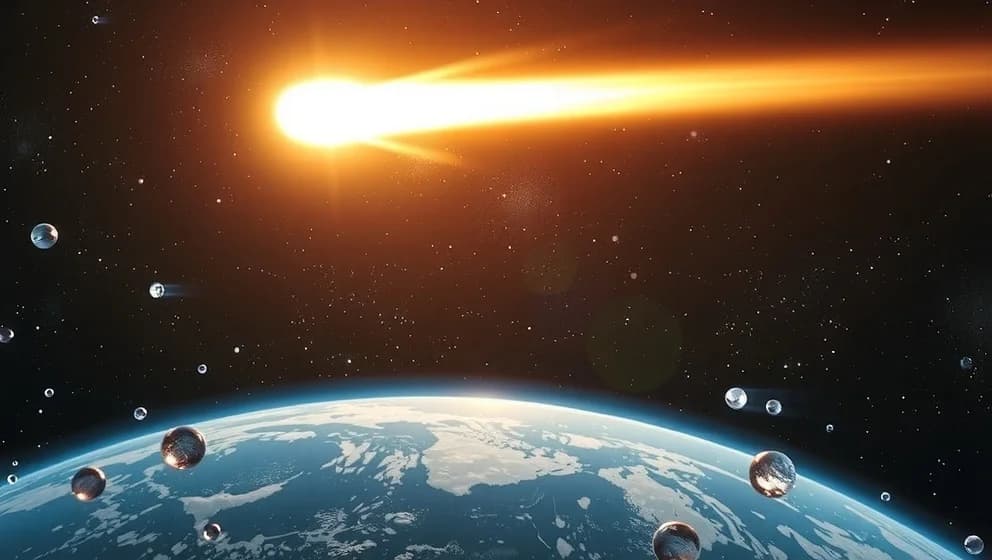 Hur kom vatten till jorden