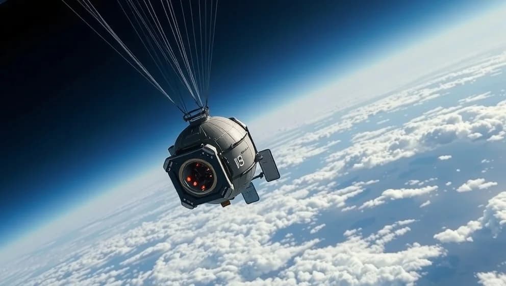 Hur landar en rymdraket på jorden