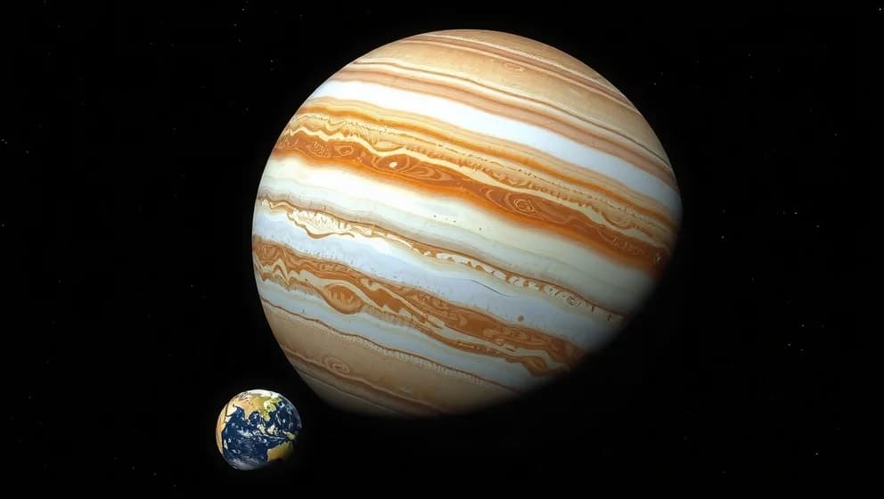 Hur stor är Jupiter egentligen