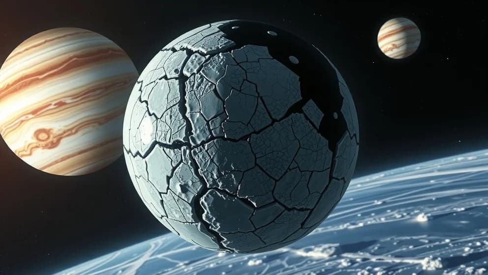 Vad gömmer sig under Europas isiga yta