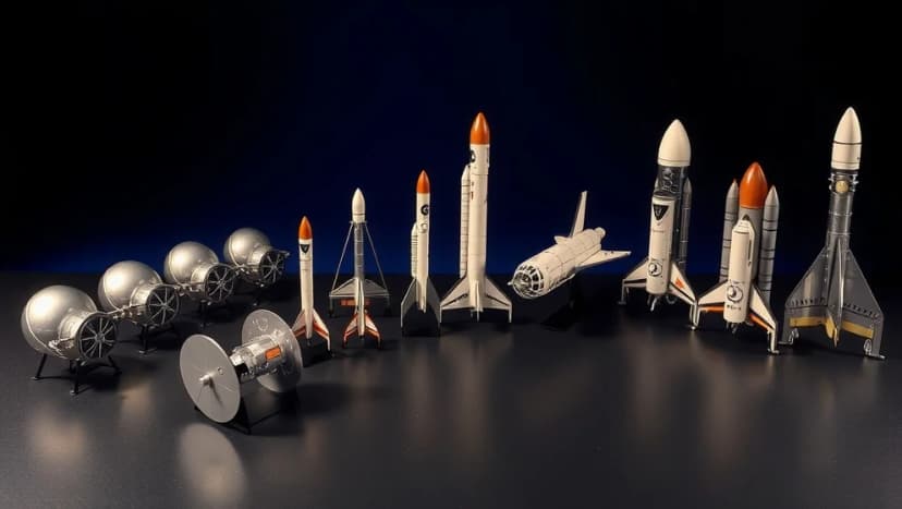 Världens viktigaste rymdfarkoster genom tiderna