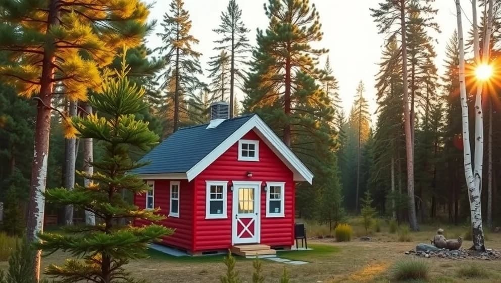 Vad är den röda stugan från Swedish folksagan