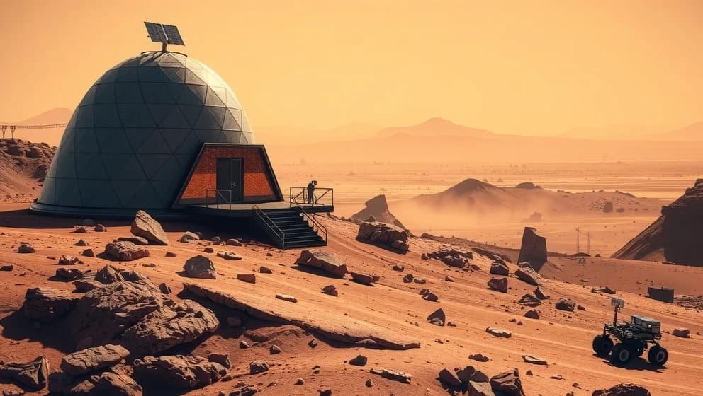 Hur kan vi leva på Mars i framtiden