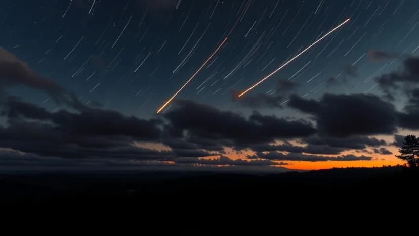 Meteorit Sverige idag vad händer på himlen