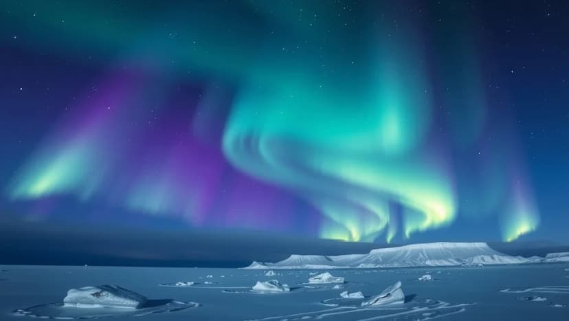 Norrsken på sydpolen finns det verkligen