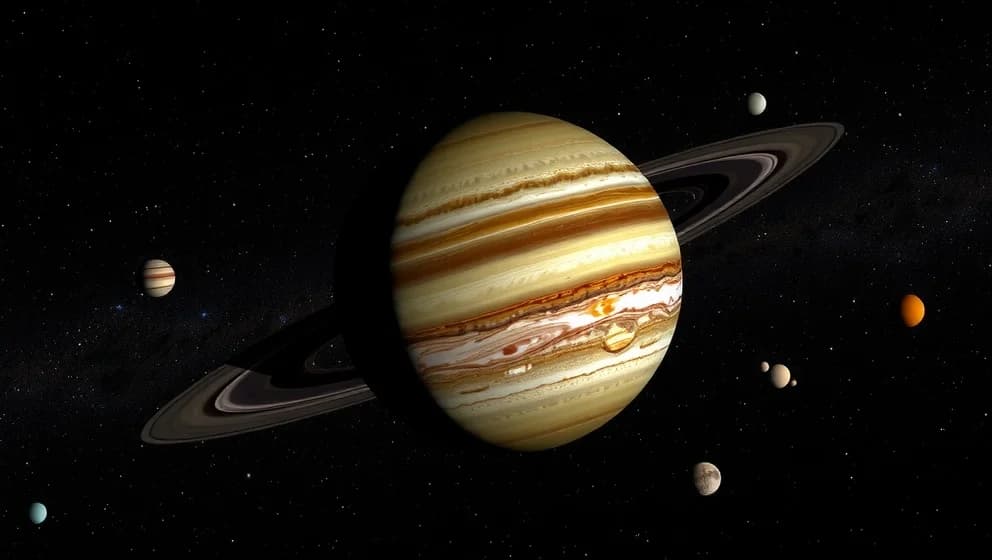 En planet med 27 månar upptäcktes