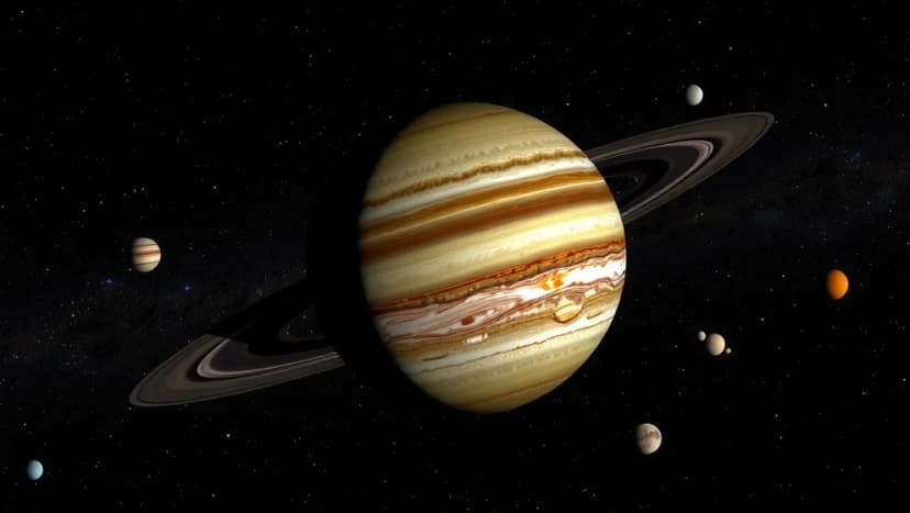 En planet med 27 månar upptäcktes