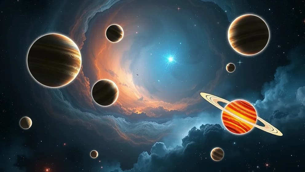 Vilka planeter finns i vintergatan