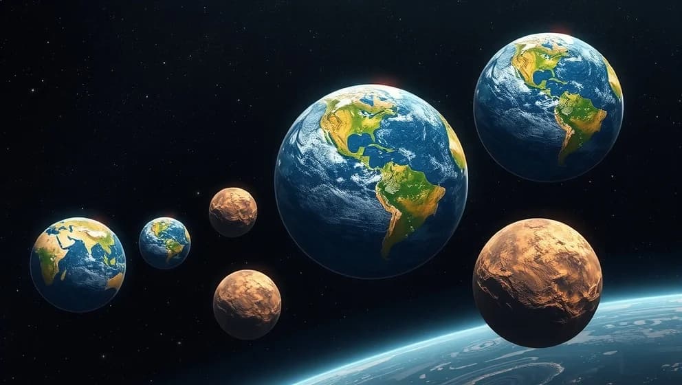 Planeter som liknar jorden och där vi kan bo