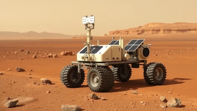 Rymdfarkoster på Mars sedan 2012