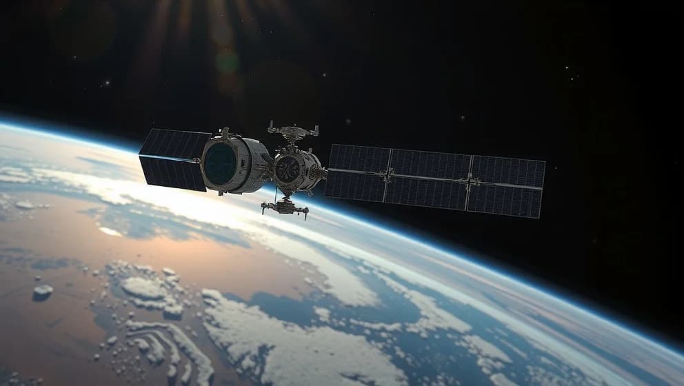 Satellit på himlen vad gör den egentligen