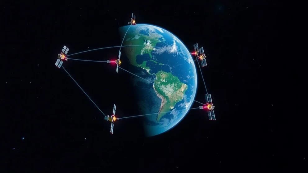 Satelliter runt jorden som förändrar vår värld
