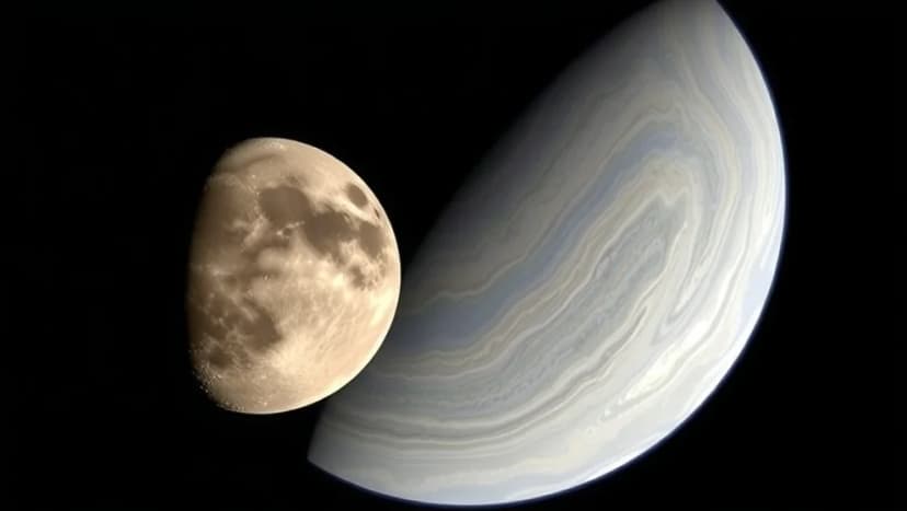 Största månen i solsystemet