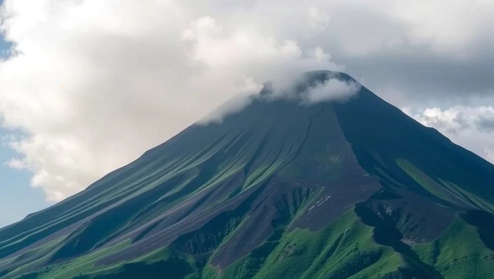 Största vulkanen på Java