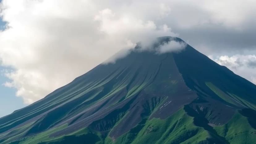 Största vulkanen på Java