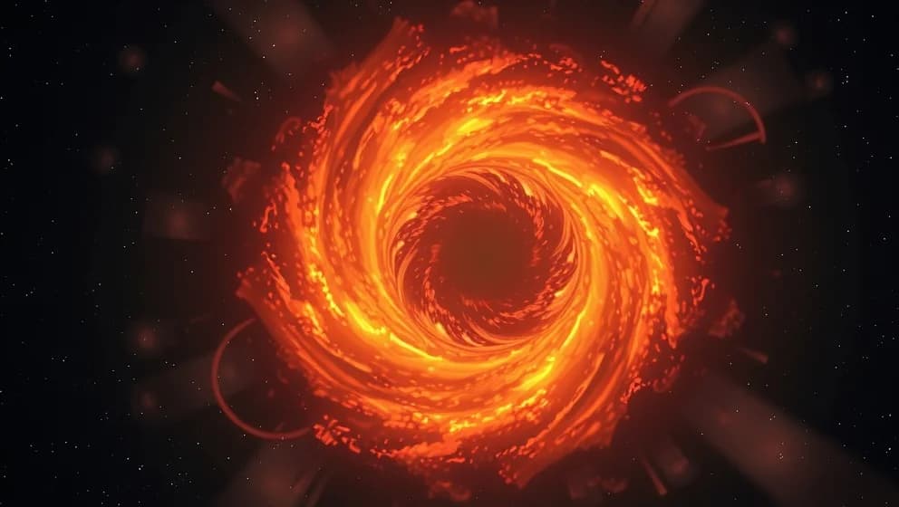 Första riktiga bilden av ett svart hål