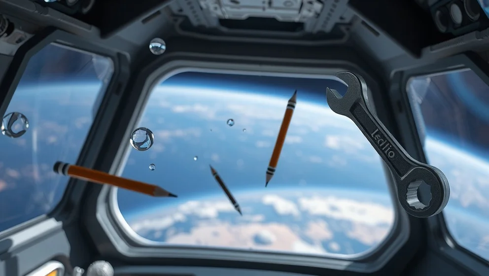 Varför blir astronauter tyngdlösa i rymden