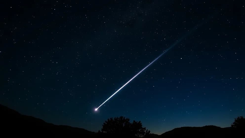 Vad är ett stjärnfall och varför ser vi det