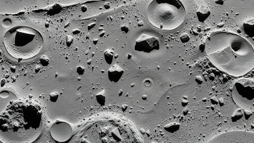 Vad är månen gjord av egentligen