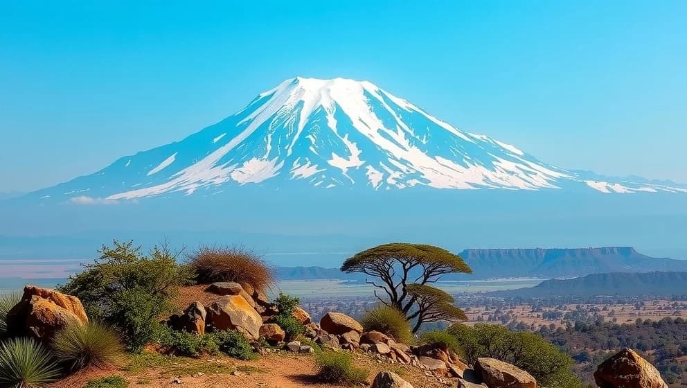 Var ligger Kilimanjaro och varför är det så högt