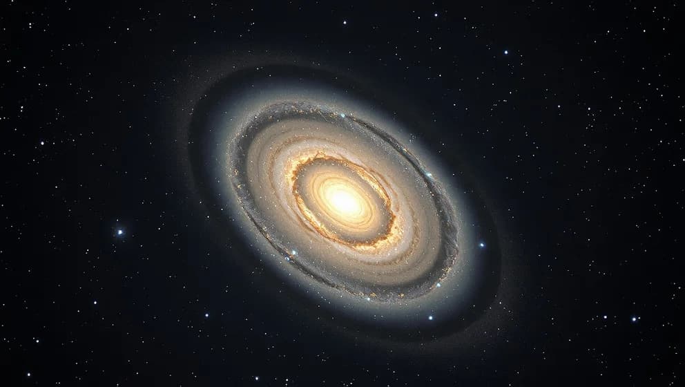 Vilken form har vintergatan