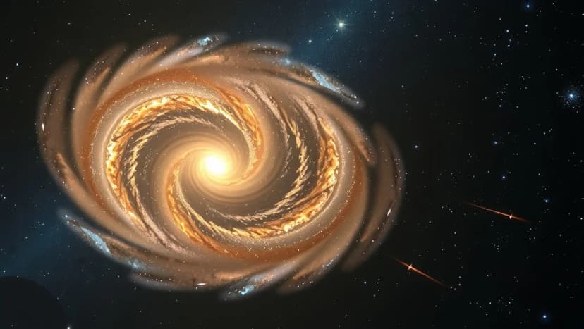 Vilken form har Vintergatan