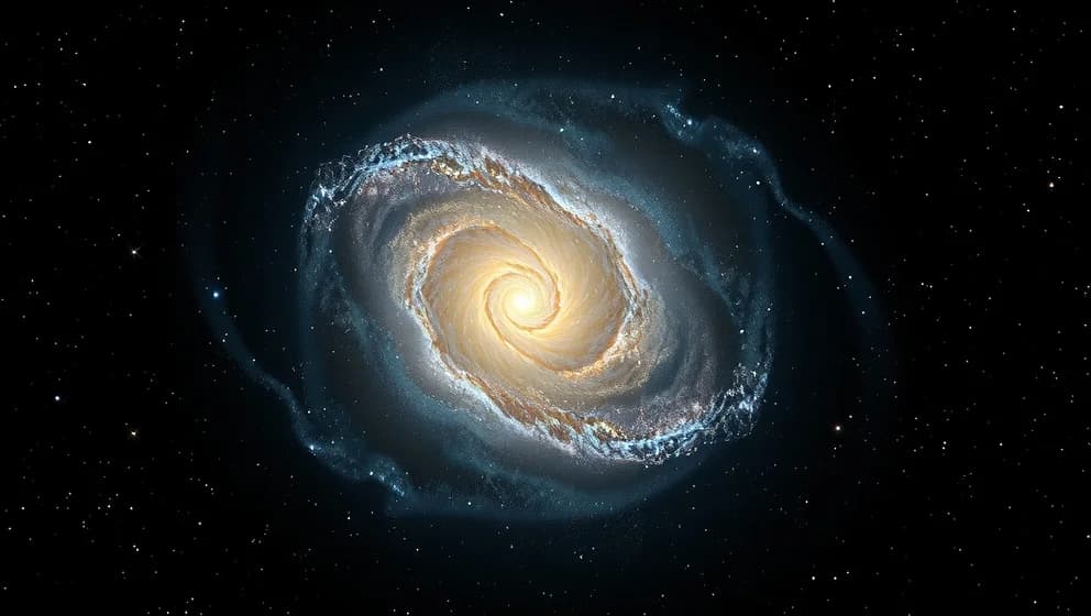 Vilken form har Vintergatan