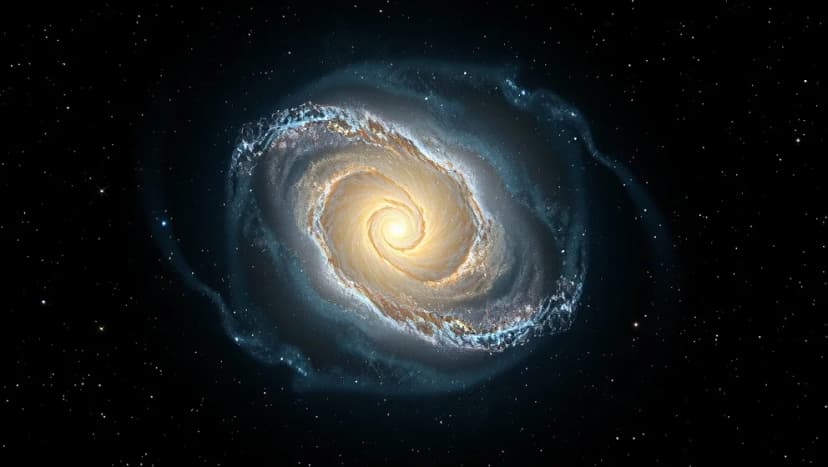 Vilken form har Vintergatan